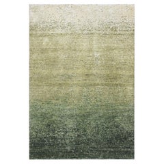 2
x3
Green 100% Silk Textured with Gradation Design Hand Knotted Sample Rug