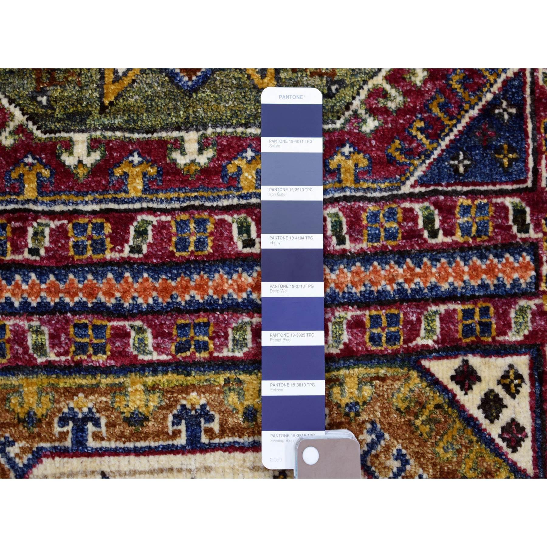 2'x3' Marineblauer Turkeman Ersari Naturfarben Handgeknüpfter Wollteppich Orientteppich (Stammeskunst) im Angebot