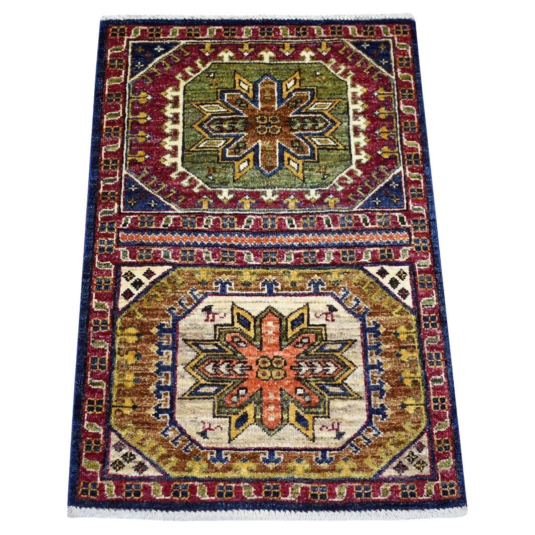 2
x3
 Marineblauer Turkeman Ersari Naturfarben Handgeknüpfter Wollteppich Orientteppich