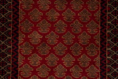 2x3 Red Red Plush Hand Knotted Herati Wool Runner Rug ( G-14243 )