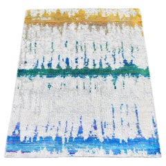 2
x3
 THE CARDIAC Sari Seide mit texturierter Wolle Handgeknüpfter Orientteppich