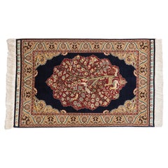 Vintage Fine Hereke Teppichmatte