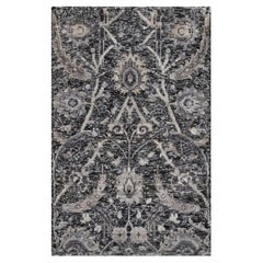 2
x3
 Wenge Braun Wolle und Seide Handgeknüpft Sichelblatt Matte Orientalischer Teppich