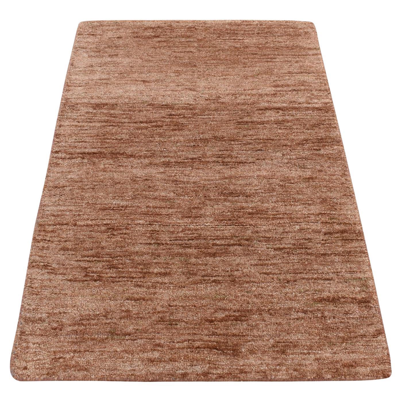 2
x3
1" Brass Brown Pure Sari Silk Plain Solid Design Sample Hand Knoted Rugs