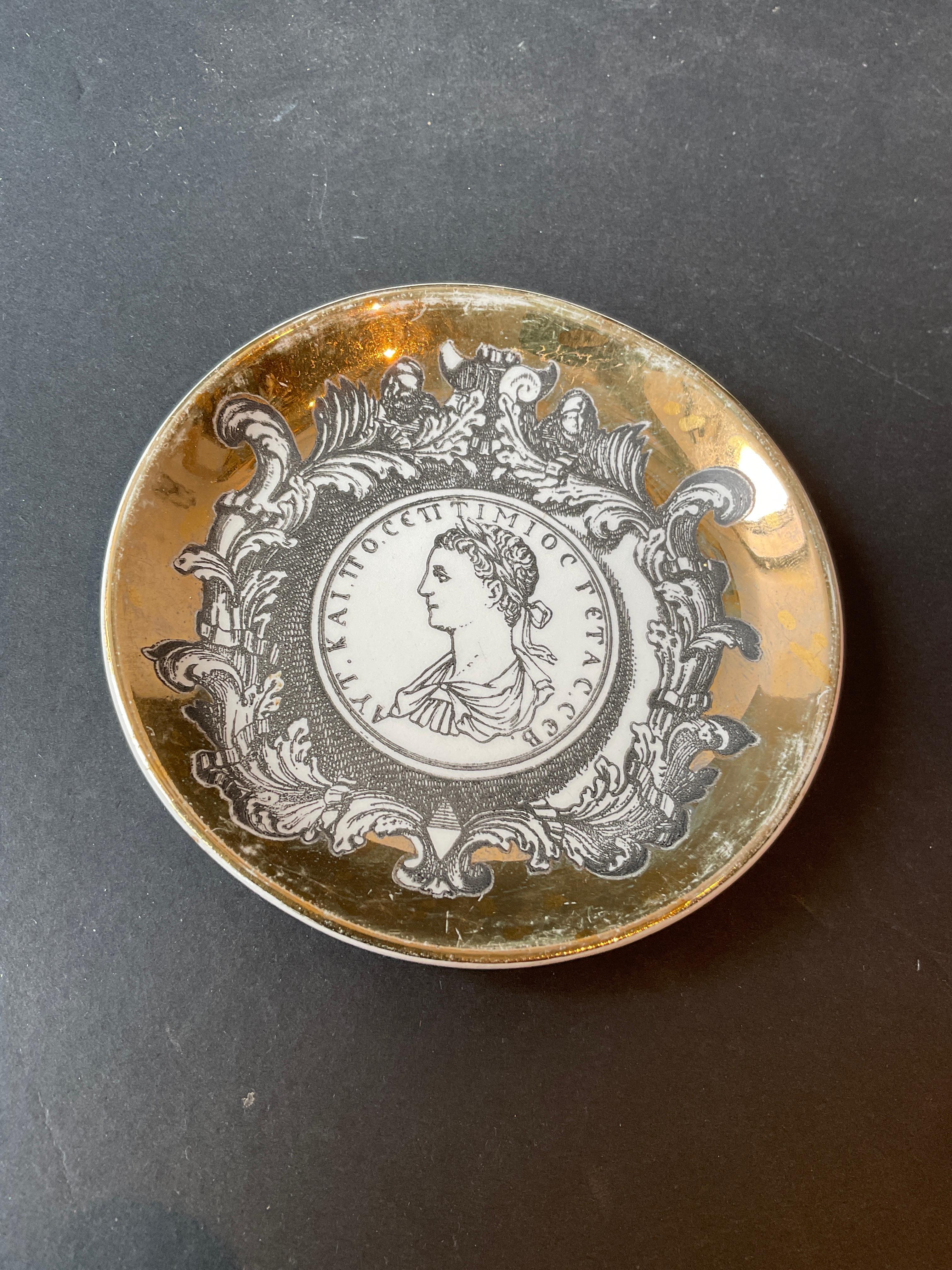 3 1960er Fornasetti Kleingeschirr im Zustand „Gut“ im Angebot in Tarrytown, NY