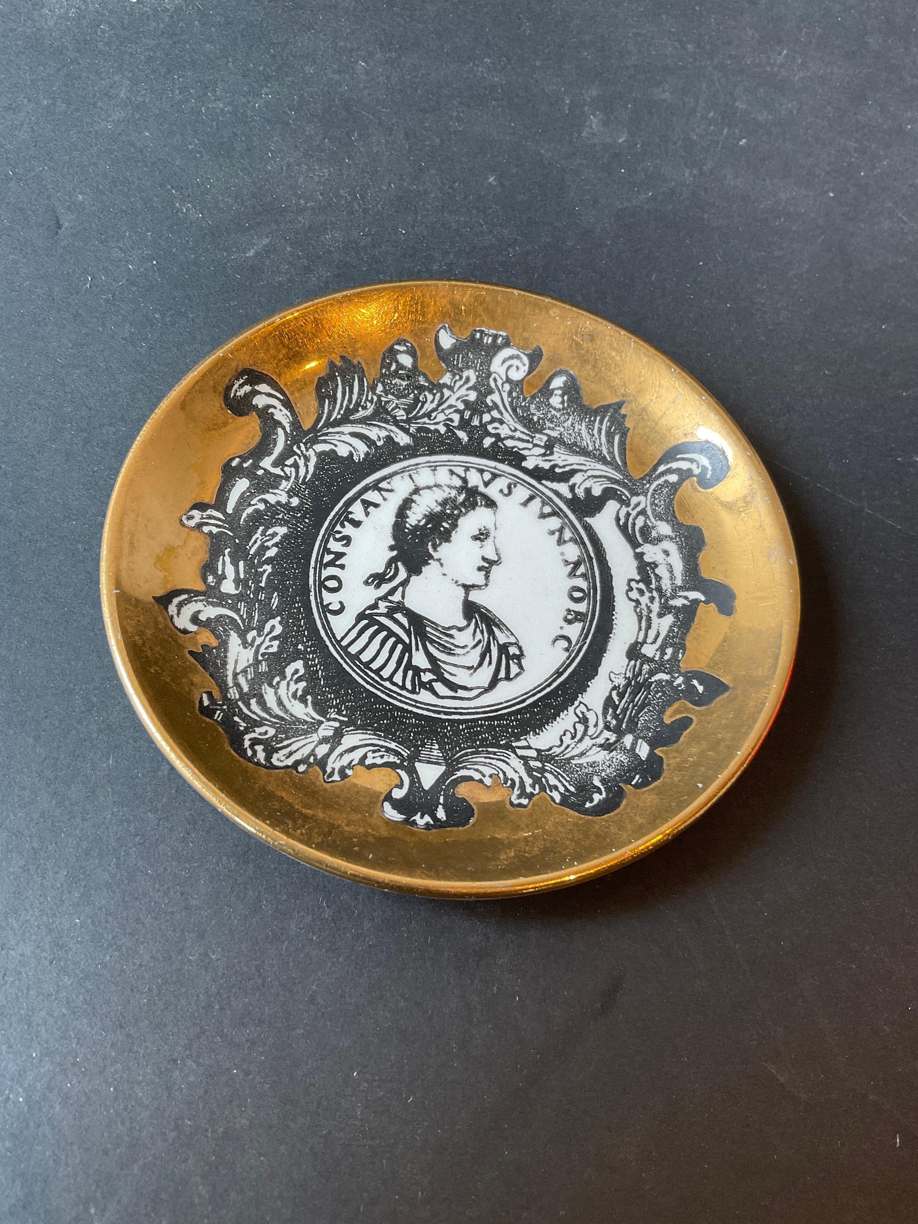 3 1960er Fornasetti Kleingeschirr (Mitte des 20. Jahrhunderts) im Angebot