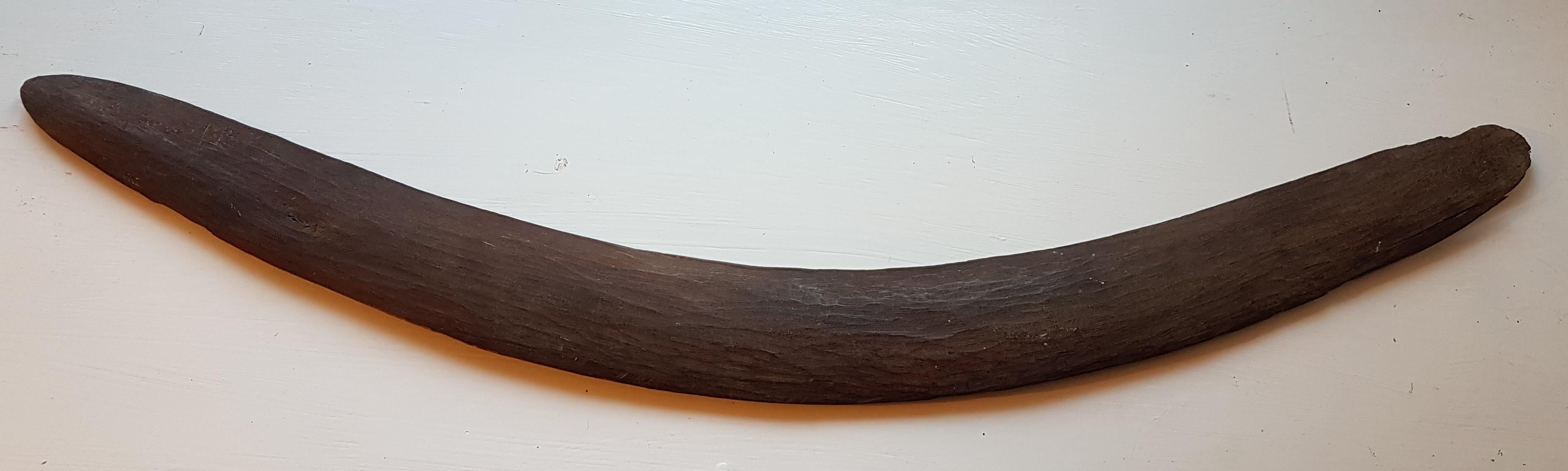 Hand-Carved 3 19th Century West Australian Boomerangs For Sale