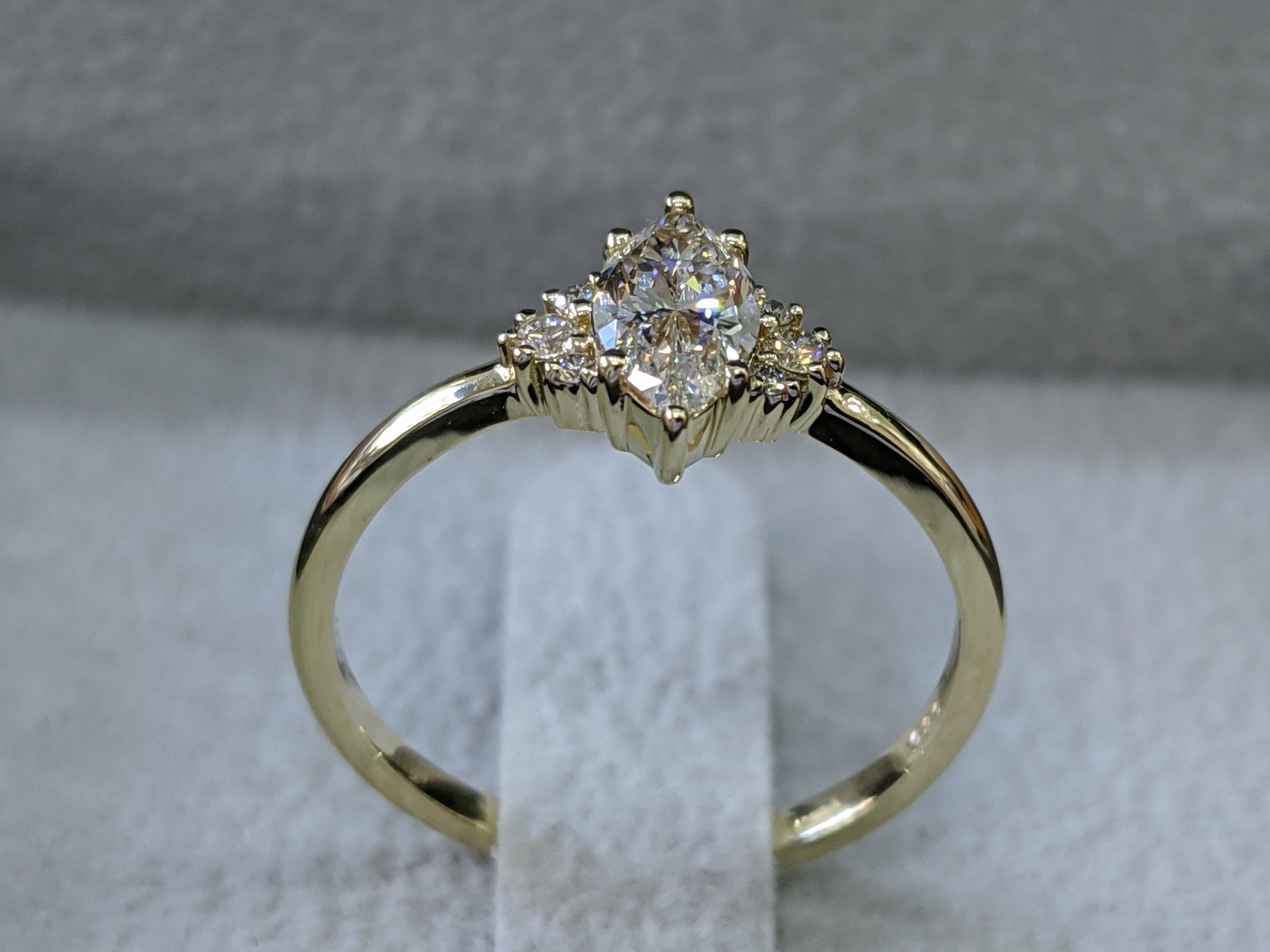 marquise cut ring