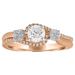 3/4 Carat Total Weight Diamond RNG Ring