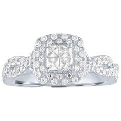 3/4 Carat TW Diamond Composite Engagement Ring