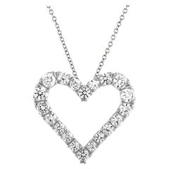 3/4 Carat TW Diamond Heart Pendant