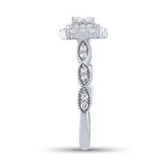 3/4 Carat TW Diamond Composite Ring