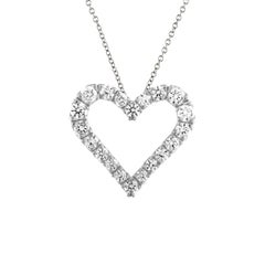 3/4 Carat TW Diamond Heart Pendant