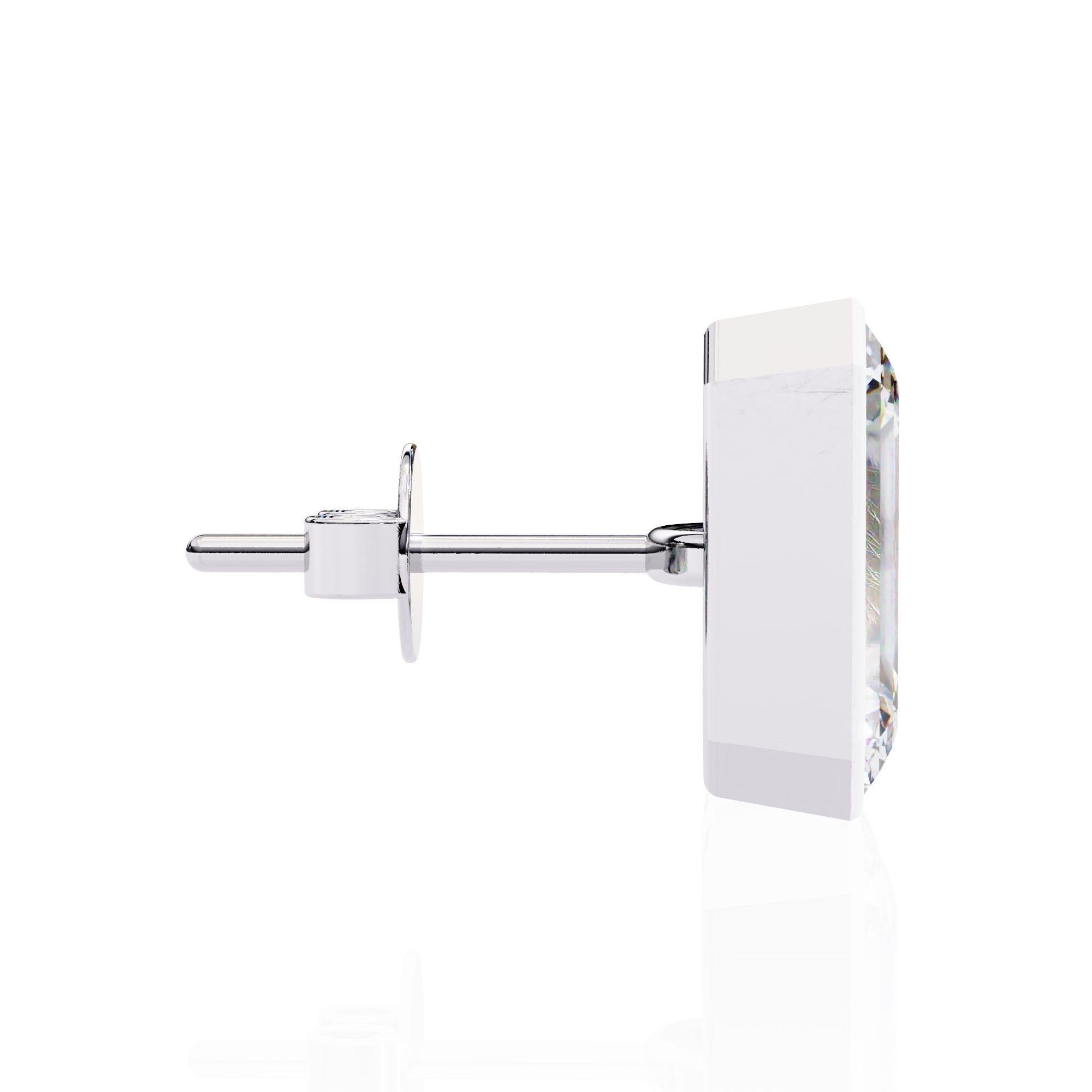 DÉTAILS DU PRODUIT
Type de métal : Or 14K, Or blanc / Or jaune / Or rose
Veuillez nous indiquer votre préférence en matière de couleur d'or par le biais d'un message dans la boîte de réception. 
Poids total des diamants : 0,60 CT / 2Pcs / 5x3mm
