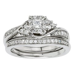 3/8 Carat TW Diamond Bridal Set