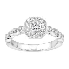 3/8 Carat TW Diamond Engagement Ring to Set