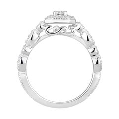 3/8 Carat TW Diamond Engagement Ring to Set