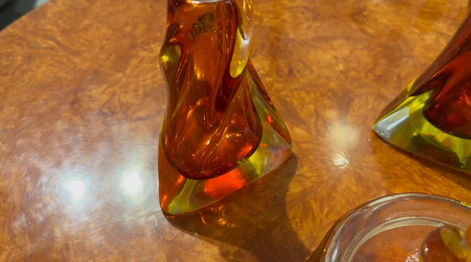 3 Incredibile Murano , 1940, italiano In condizioni buone in vendita a Ciudad Autónoma Buenos Aires, C