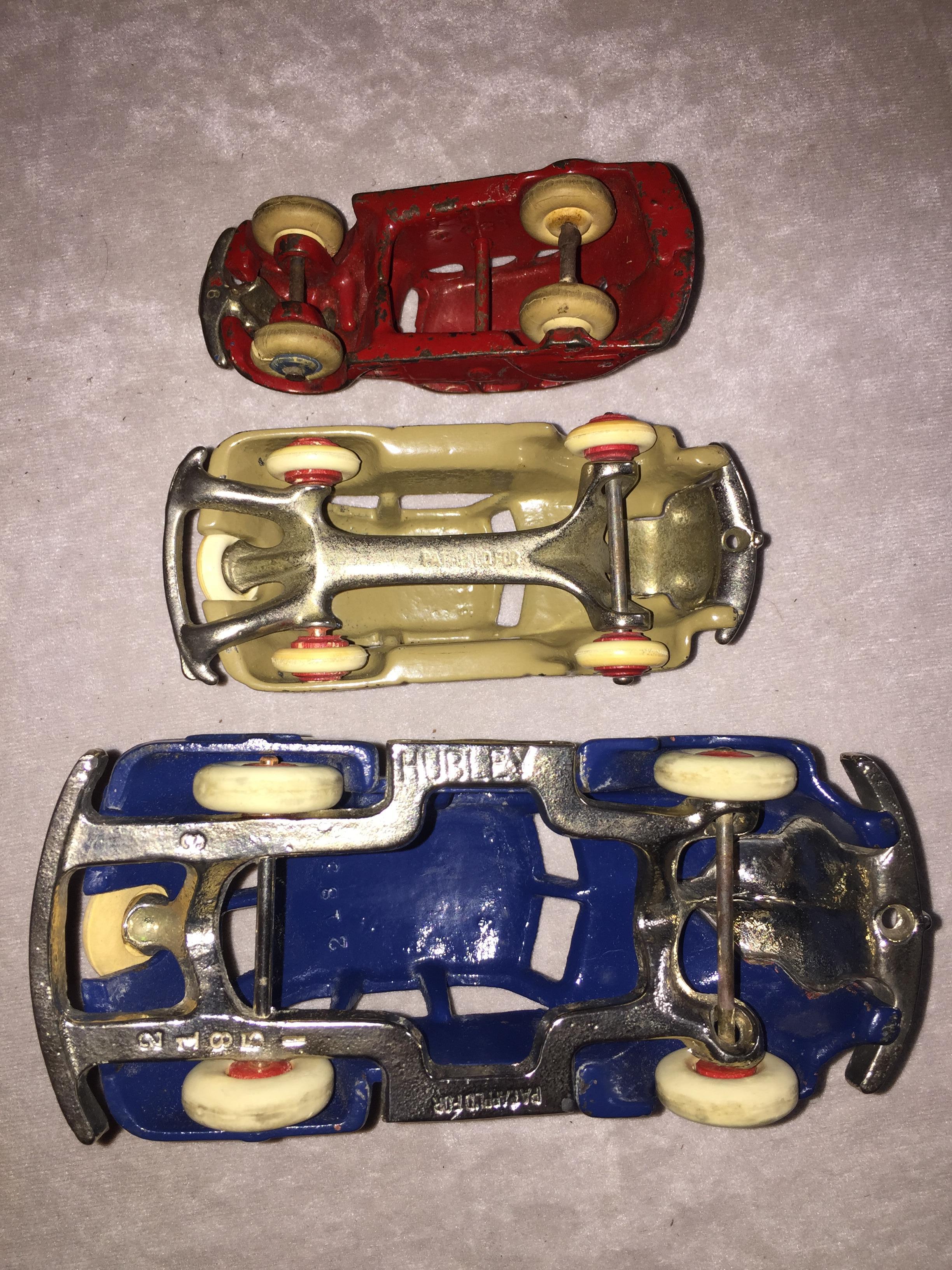 vintage cast iron cars