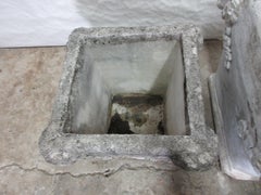 3 Antique Lion Head Pots