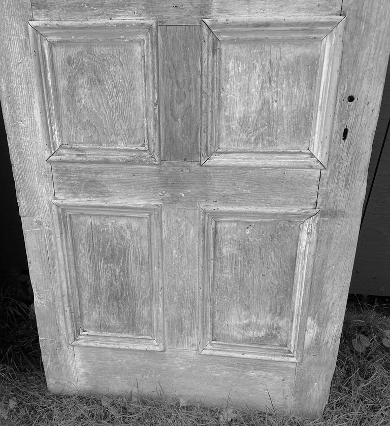 Hand-Crafted 3 Antique Oversize Exterior Doors, Sold Singly For Sale