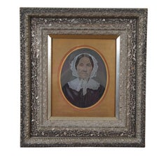 3 photographies anciennes victoriennes peintes améliorées - Portraits de famille de 20 pouces