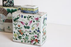 3 Asian Tea Caddy