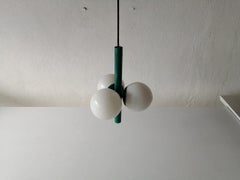 20th Century Space Age 3 Balls Pendant Lamp by Kaiser Leuchten, 1970s, Germany