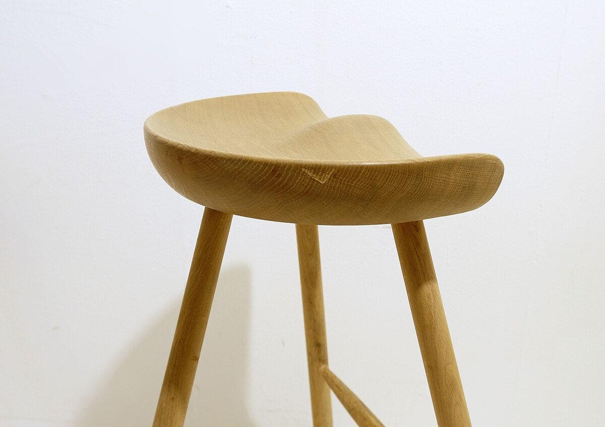 Scandinavian Modern 3 Bar Stools by Lars Werner, Form & Refine - Denmark 2000s For Sale
