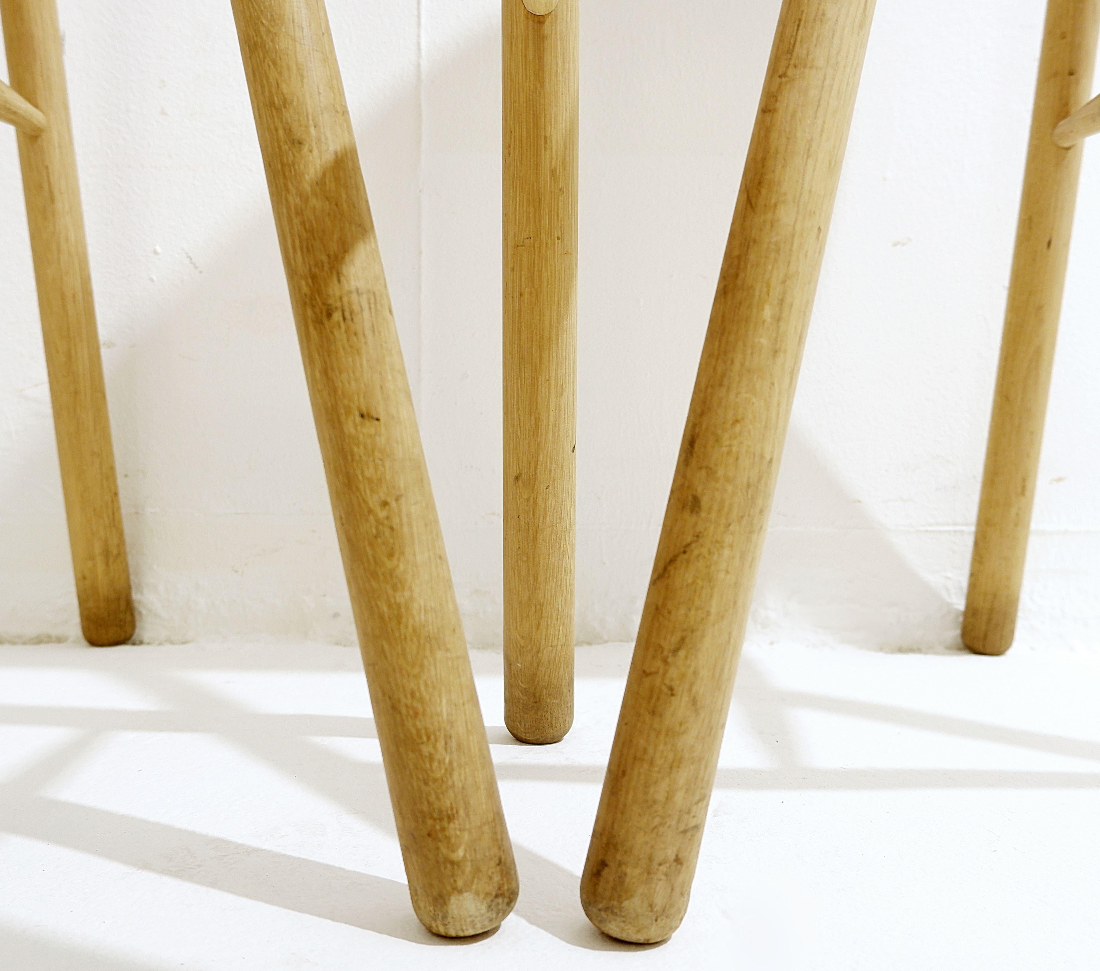 3 Bar Stools by Lars Werner, Form & Refine, Denmark, 2000s In Good Condition In Brussels , BE