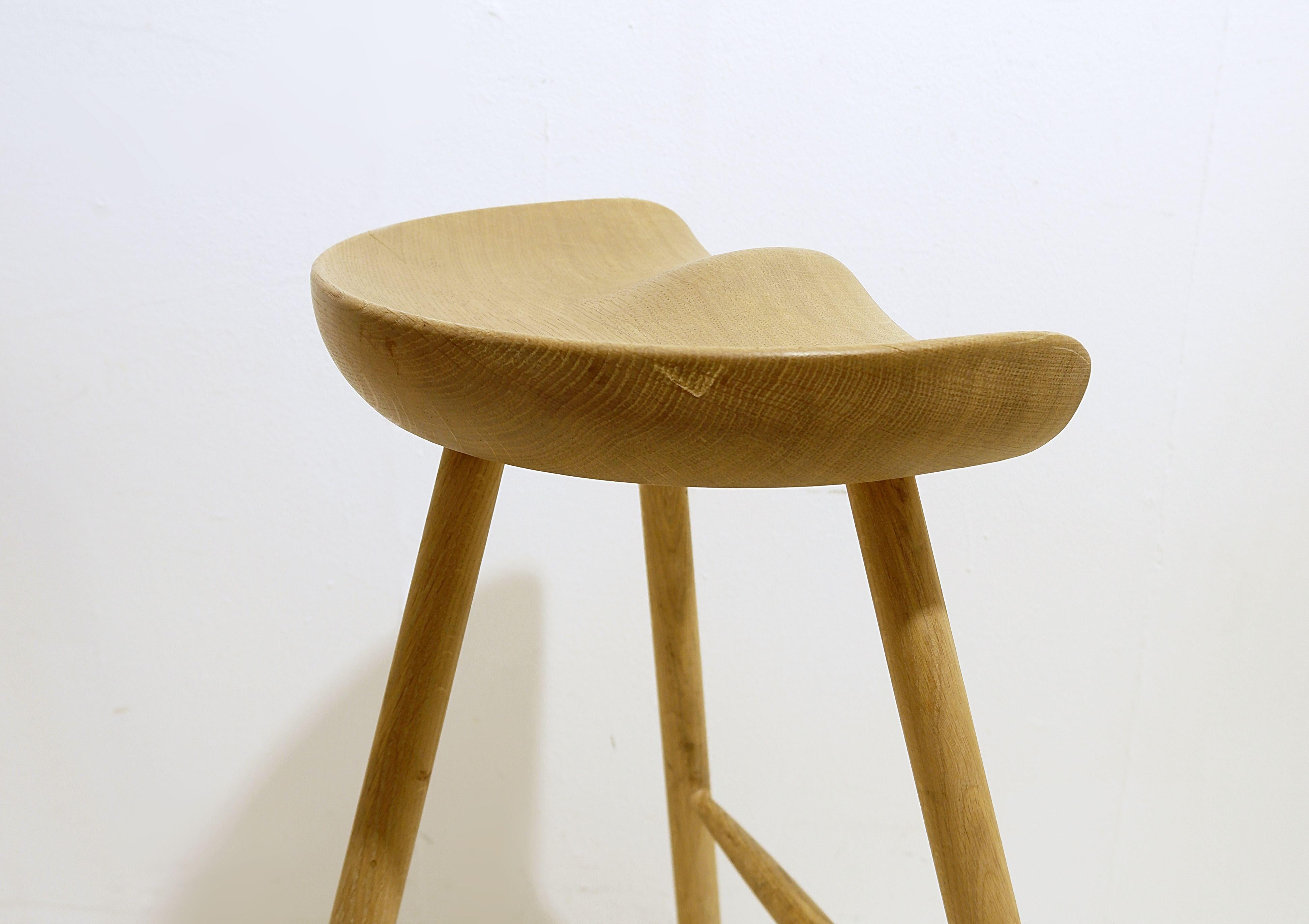 Contemporary 3 Bar Stools by Lars Werner, Form & Refine, Denmark, 2000s
