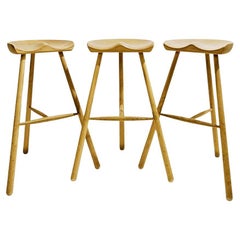 3 Bar Stools by Lars Werner, Form & Refine - Denmark 2000s
