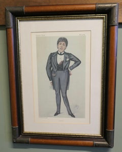 3 Beautifully Framed Vanity Fair Satyrical Prints