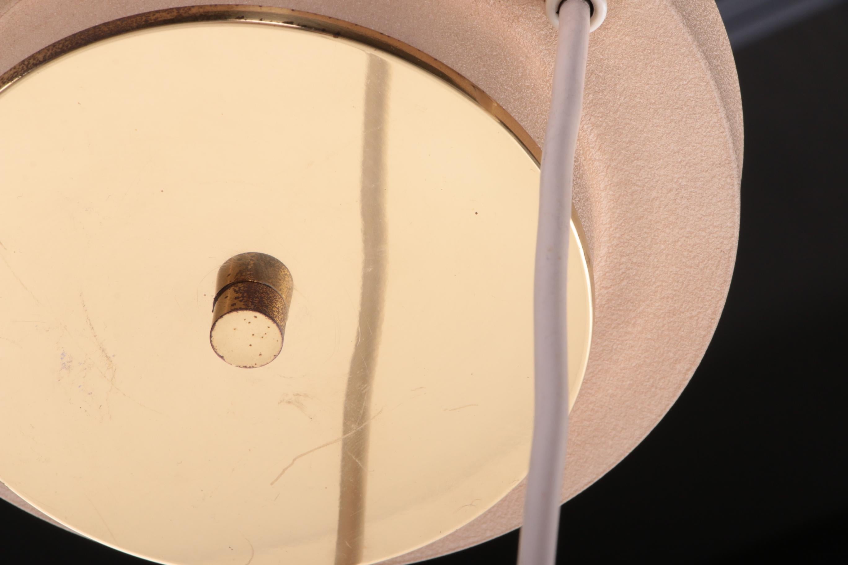 20ième siècle Lampe à suspension 3 bols Modèle Pumpkin Cascade, années 1960 Doria Leughter Allemagne en vente