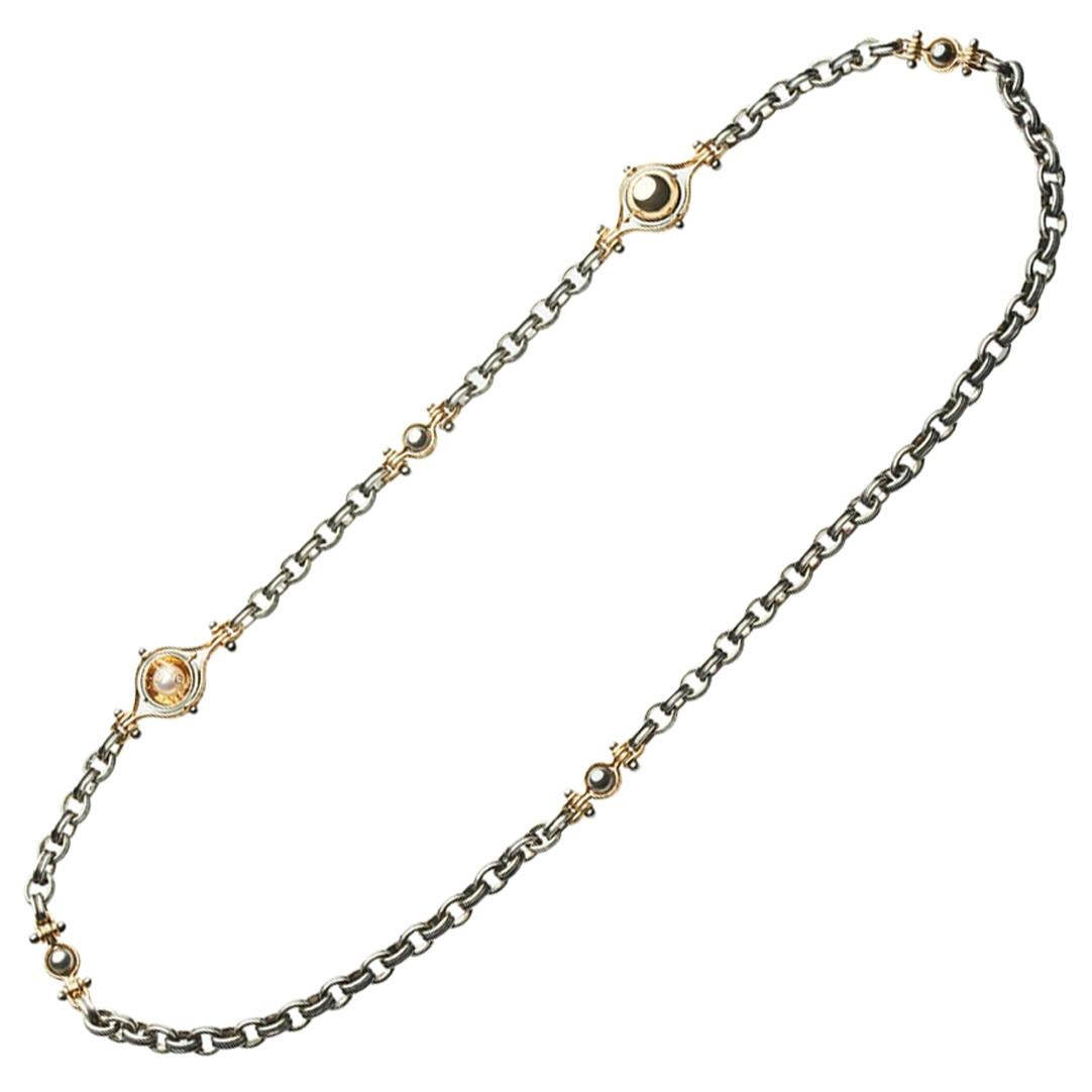 3 Bracelet Necklace Akoya Pearls by Elie Top