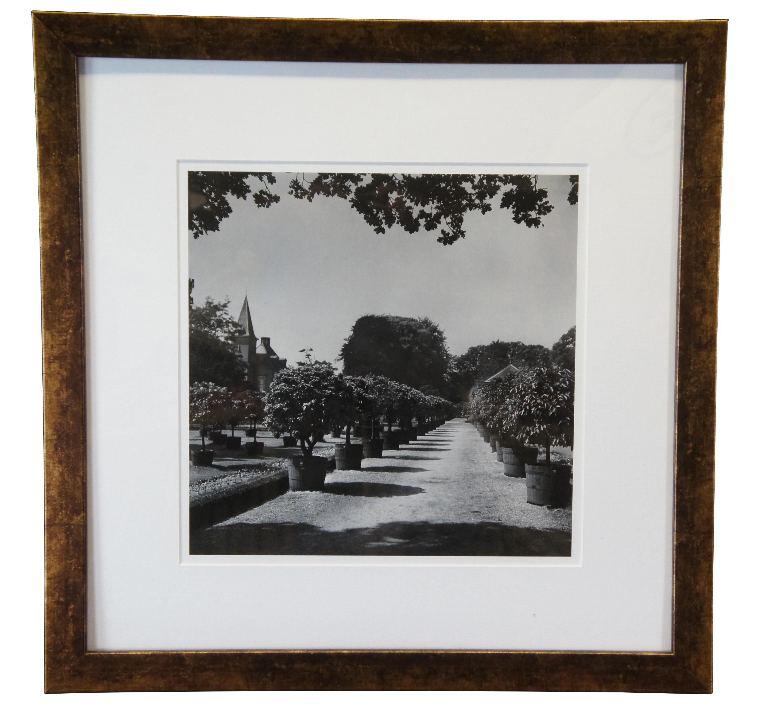 3 Vogue framed photographs 

A sculpture of a lion in a garden by Patrick Litchfield

The garden on a home in Meridian Hill Bath Towel BY Carola Rust

Gardens of Twickel Castle Art Print Constantin Joffe by Constantin Joffe

Dimensions:
20
