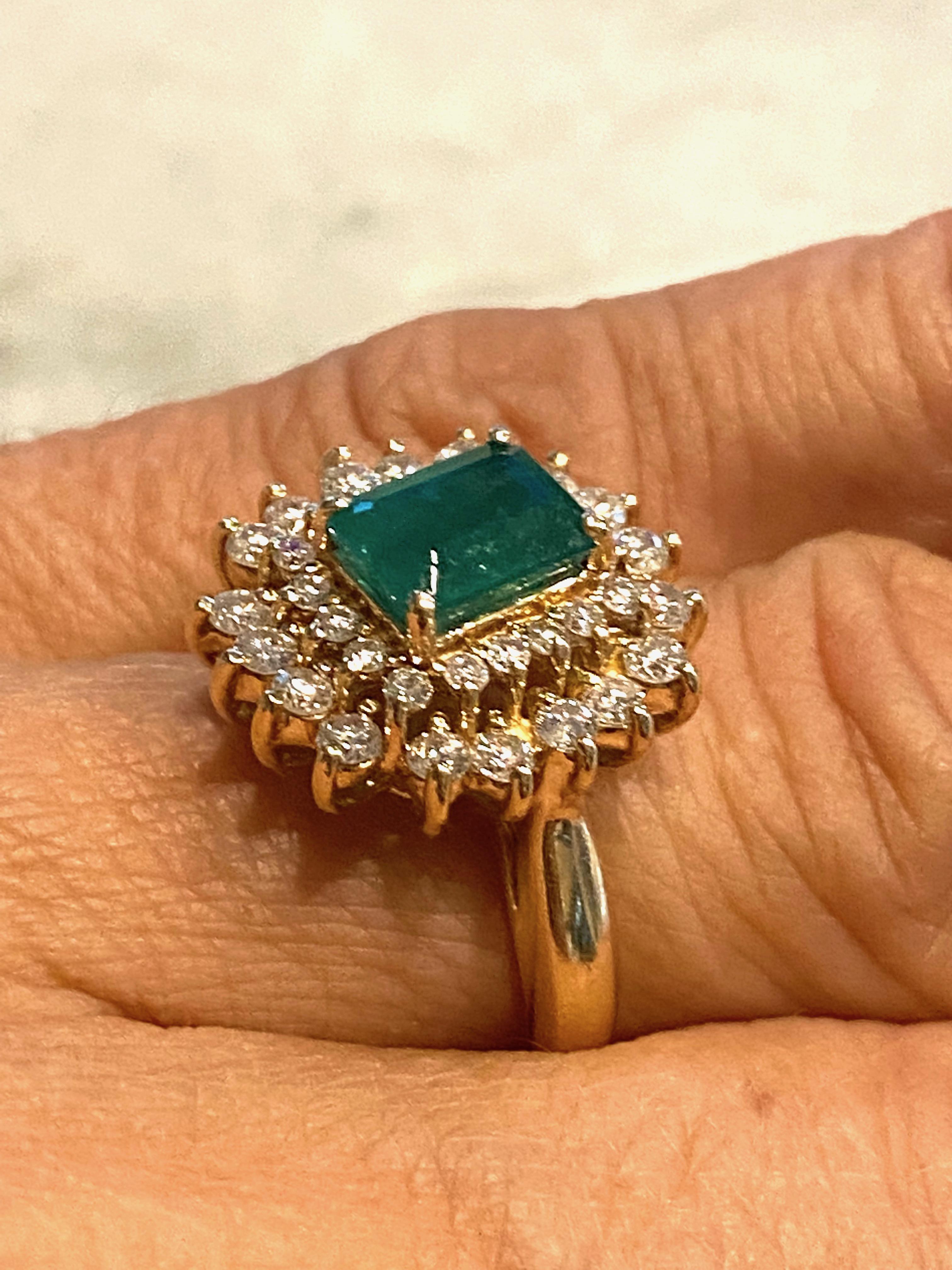 3 carat emerald ring