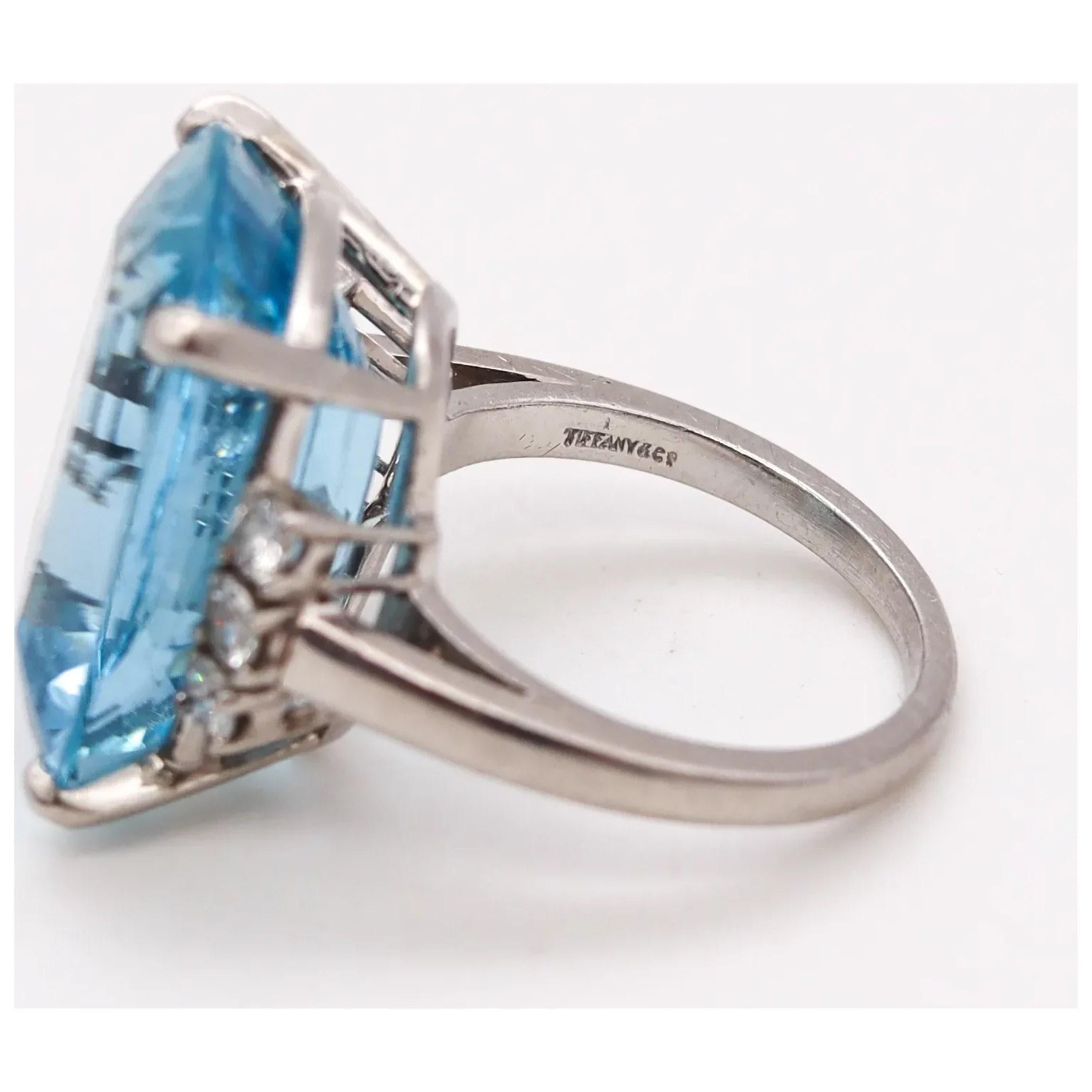 in vendita:  Anello di fidanzamento con diamante acquamarina naturale 9 CT in oro 18K, anello da cocktail 5