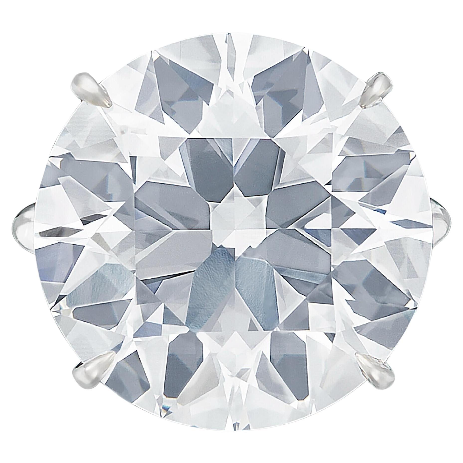 3-Carat D Flawless Type IIA Round Brilliant Diamond Ring  A Masterpiece of Pure