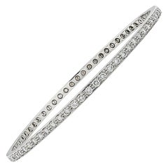 3 Carat Diamond Bangle Bracelet