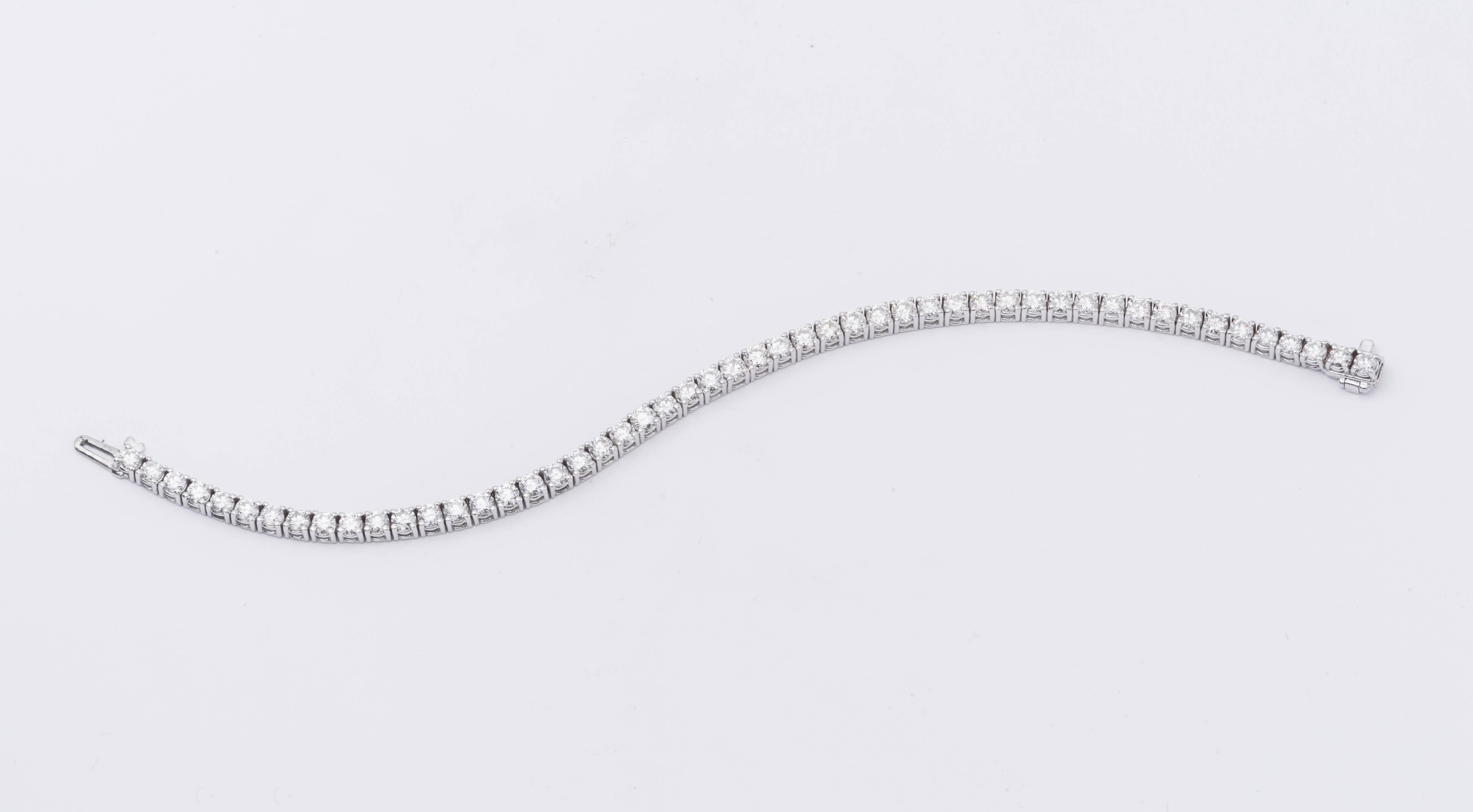 bracciale tennis 3 carati
