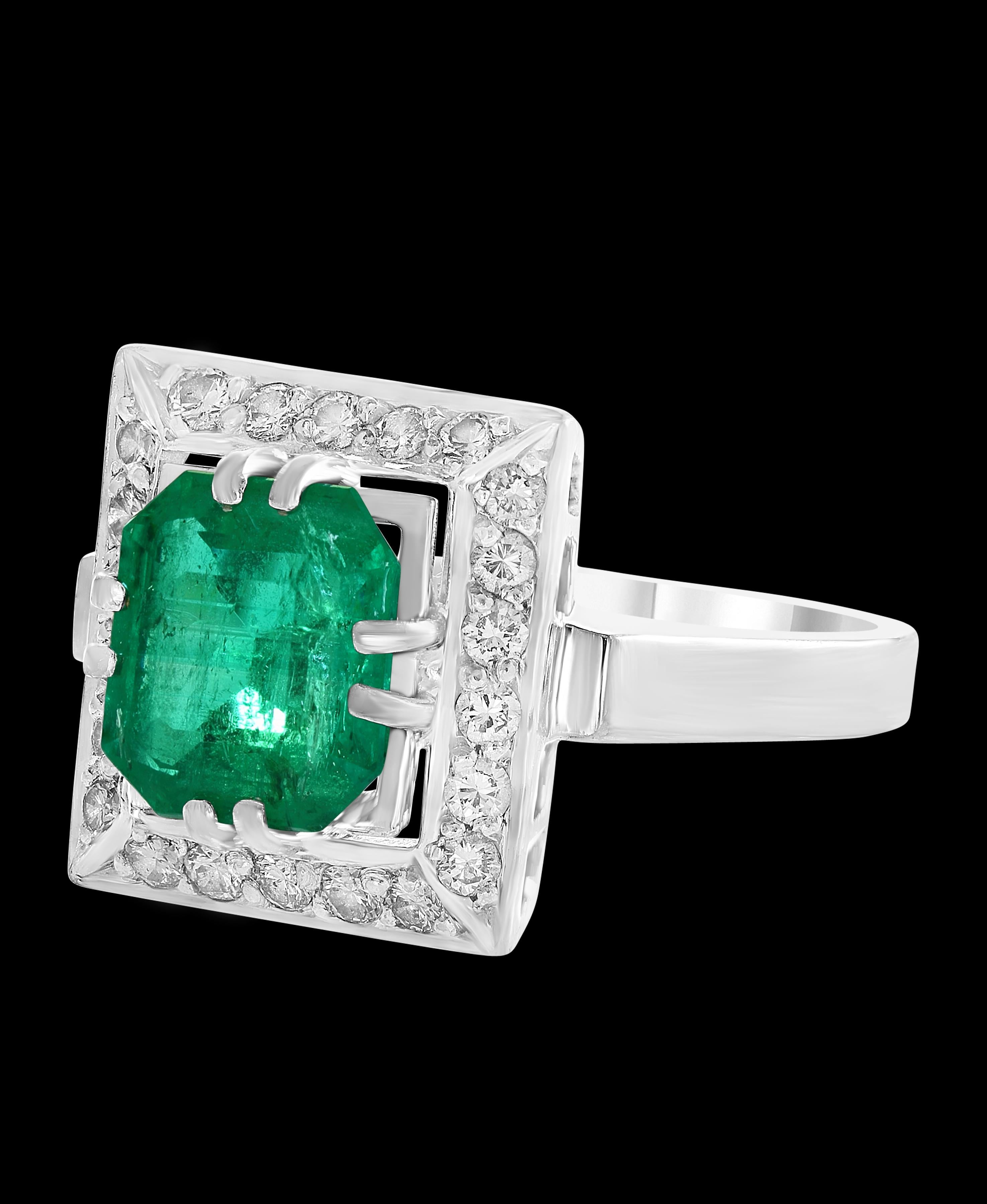 3 carat colombian emerald