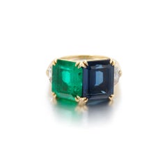 3 Carat Emerald-cut Statement 14K White Gold Effortless Elegance