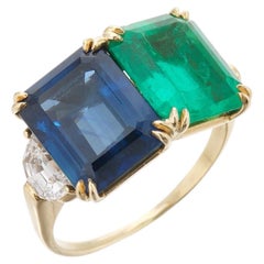 3 Carat Emerald-cut Statement 14K White Gold Effortless Elegance