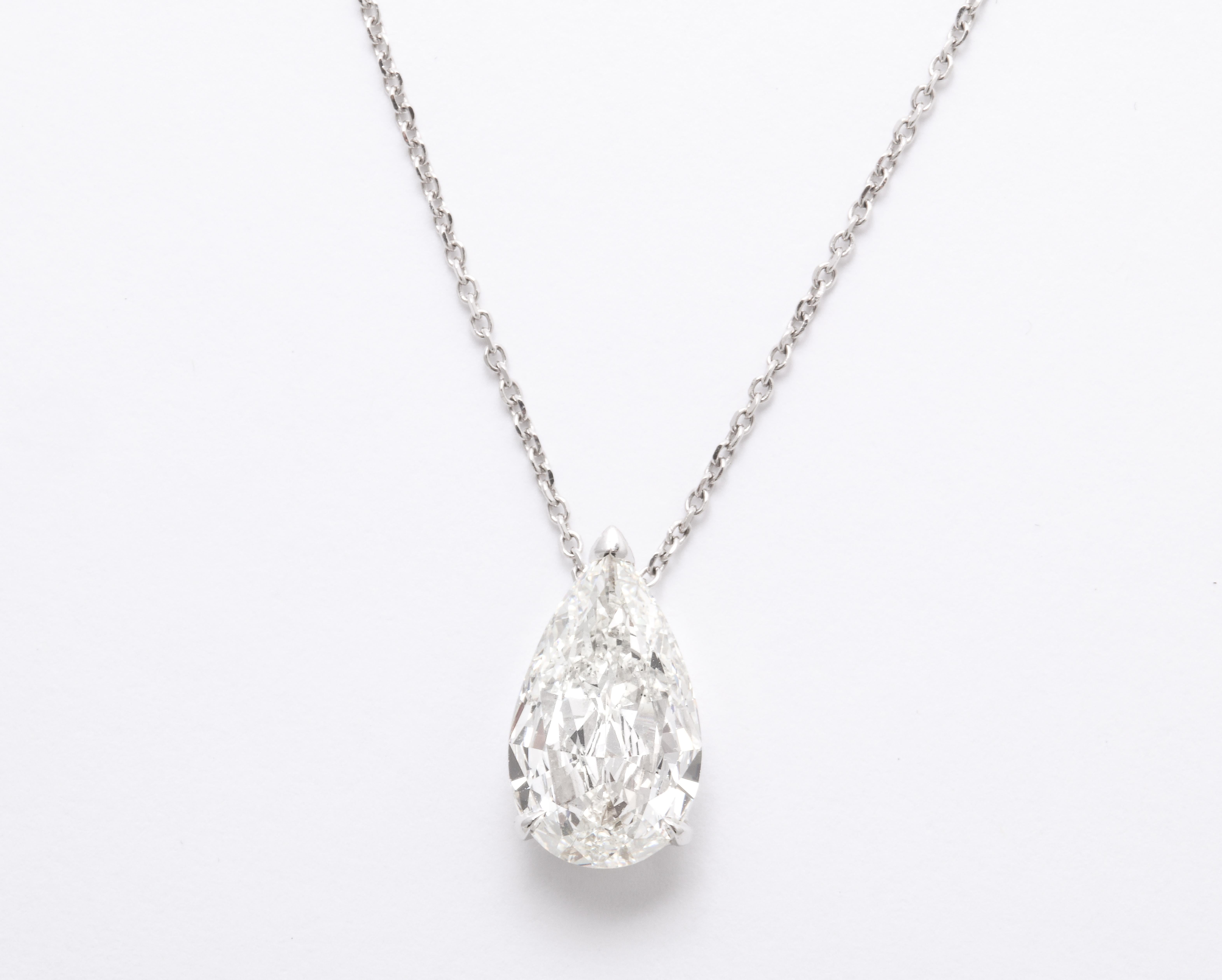 3 carat diamond necklace