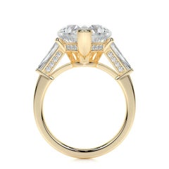 3 Carat Heart Shape Statement Type IIa Brilliant White / D color FL/IF