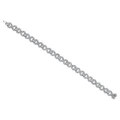 3 Karat Unendlichkeits-Diamant-Gliederarmband