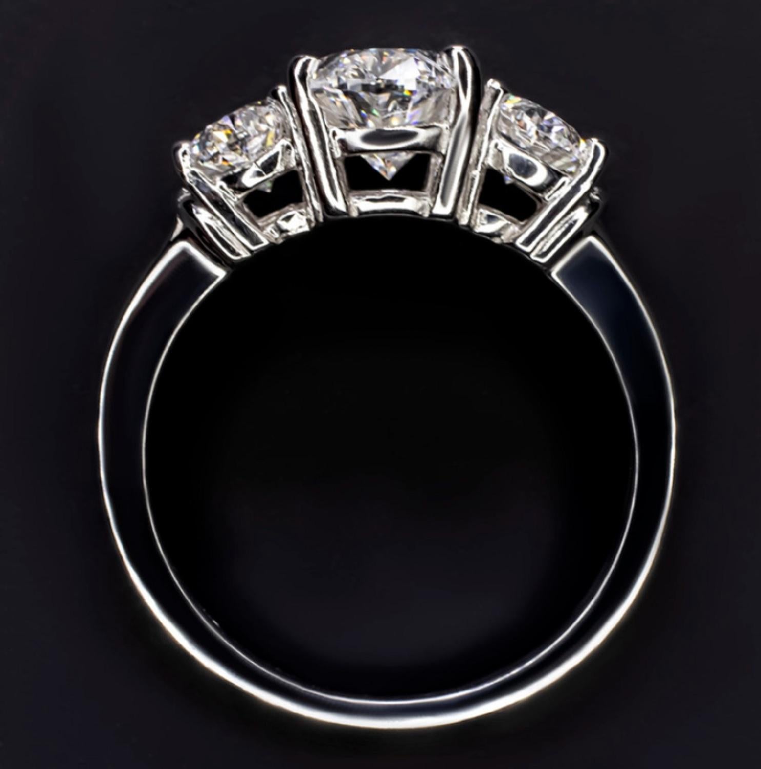 3 carat oval diamond ring