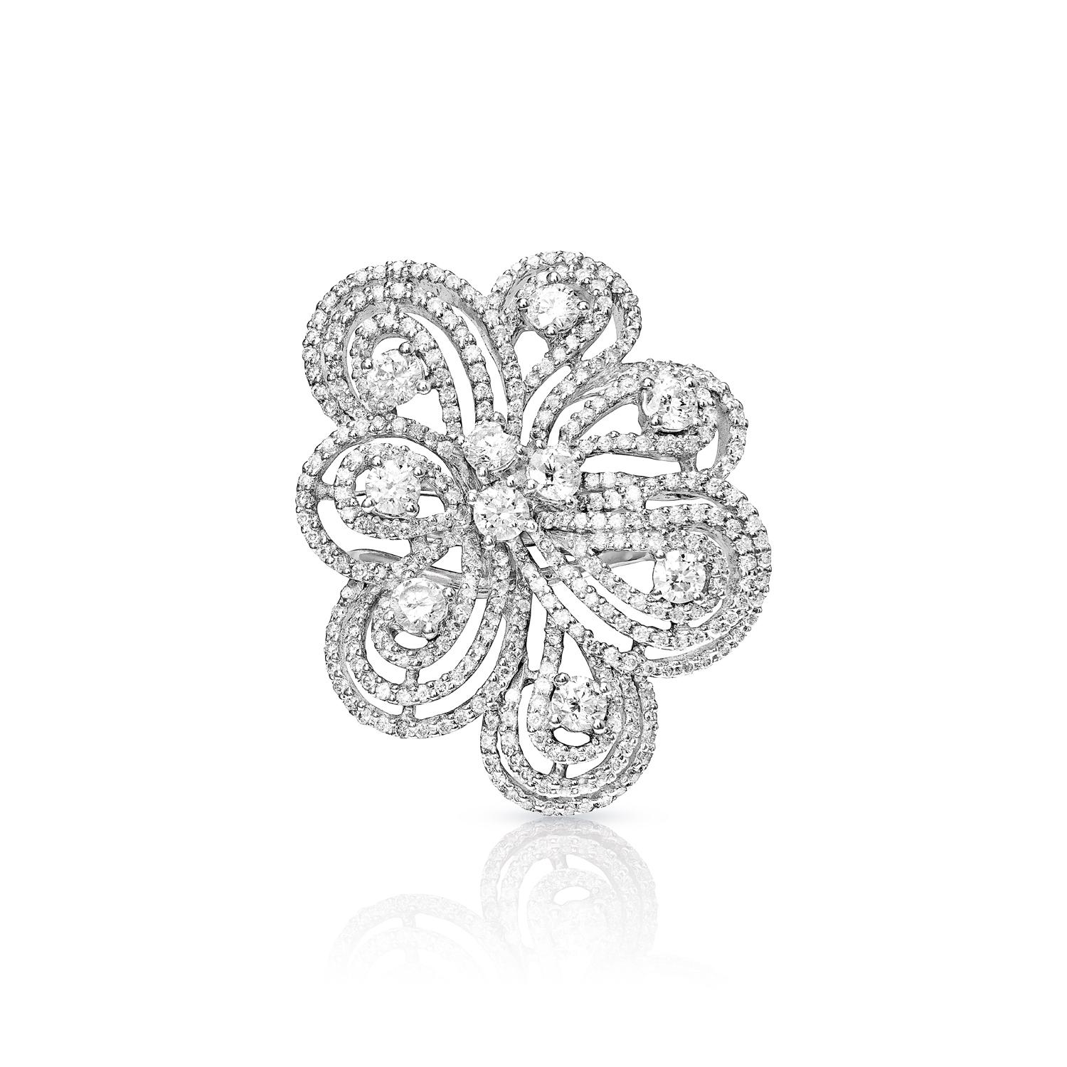 This is the ring of your dreams. It's certified and features earth-mined diamonds that are simply breathtaking. The quality of the diamonds is impeccable, and they are set in a beautiful setting that is chic and stylish.

You'll love wearing this