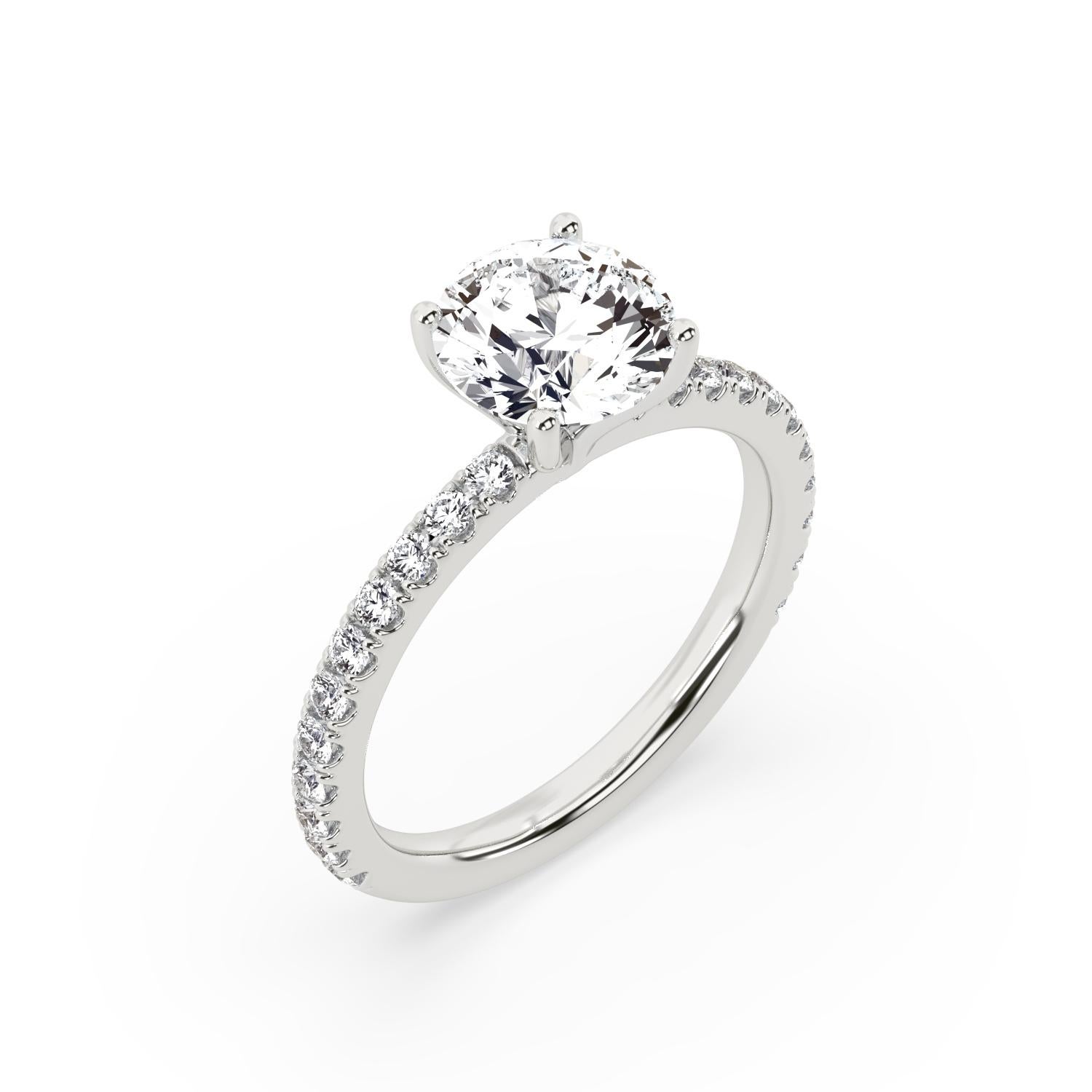 3 carat diamond ring price